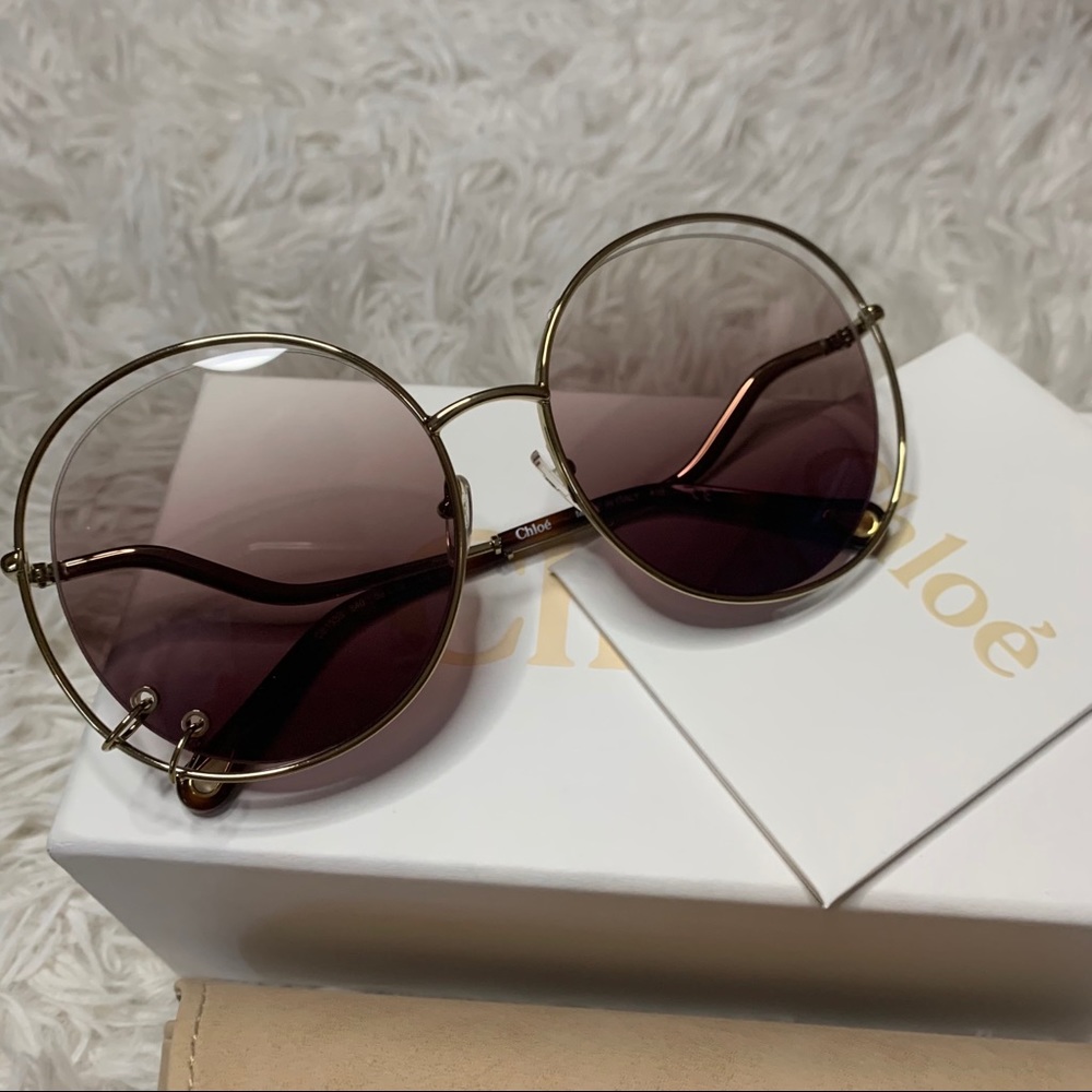 100% Authentic Chloe Wendy 59MM sunglasses